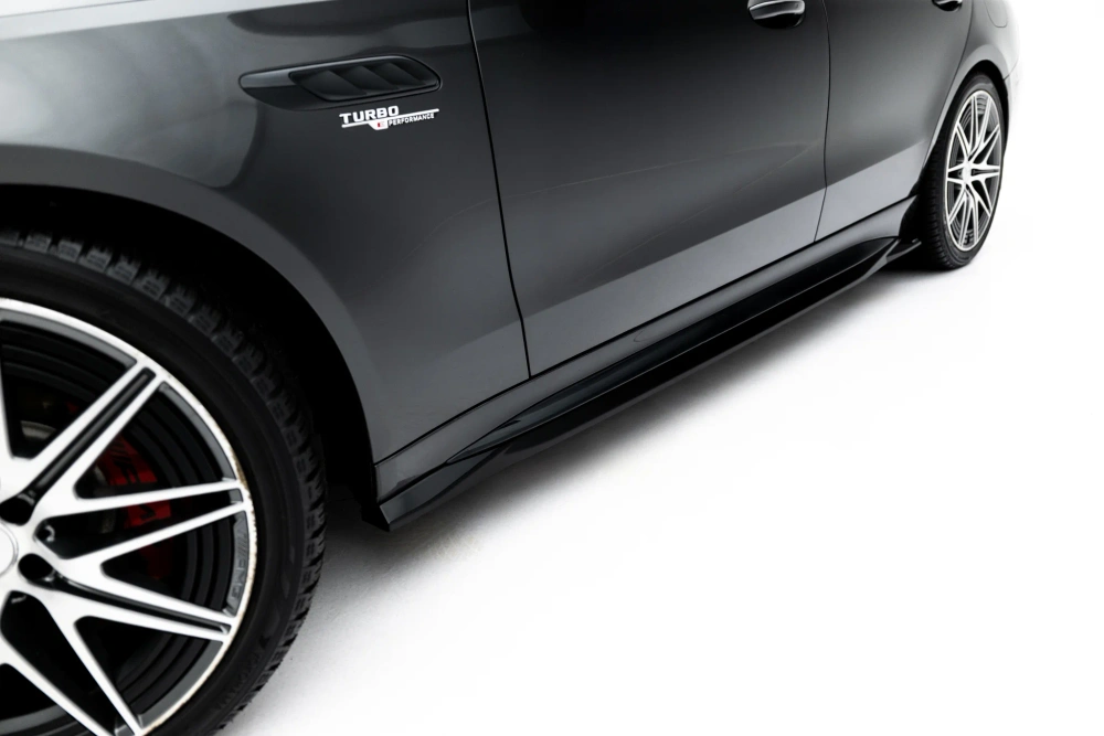 Diffusori minigonne laterali Mercedes classe C AMG C63 Berlina / Station Wagon W206 / S206 2021- - immagine 3