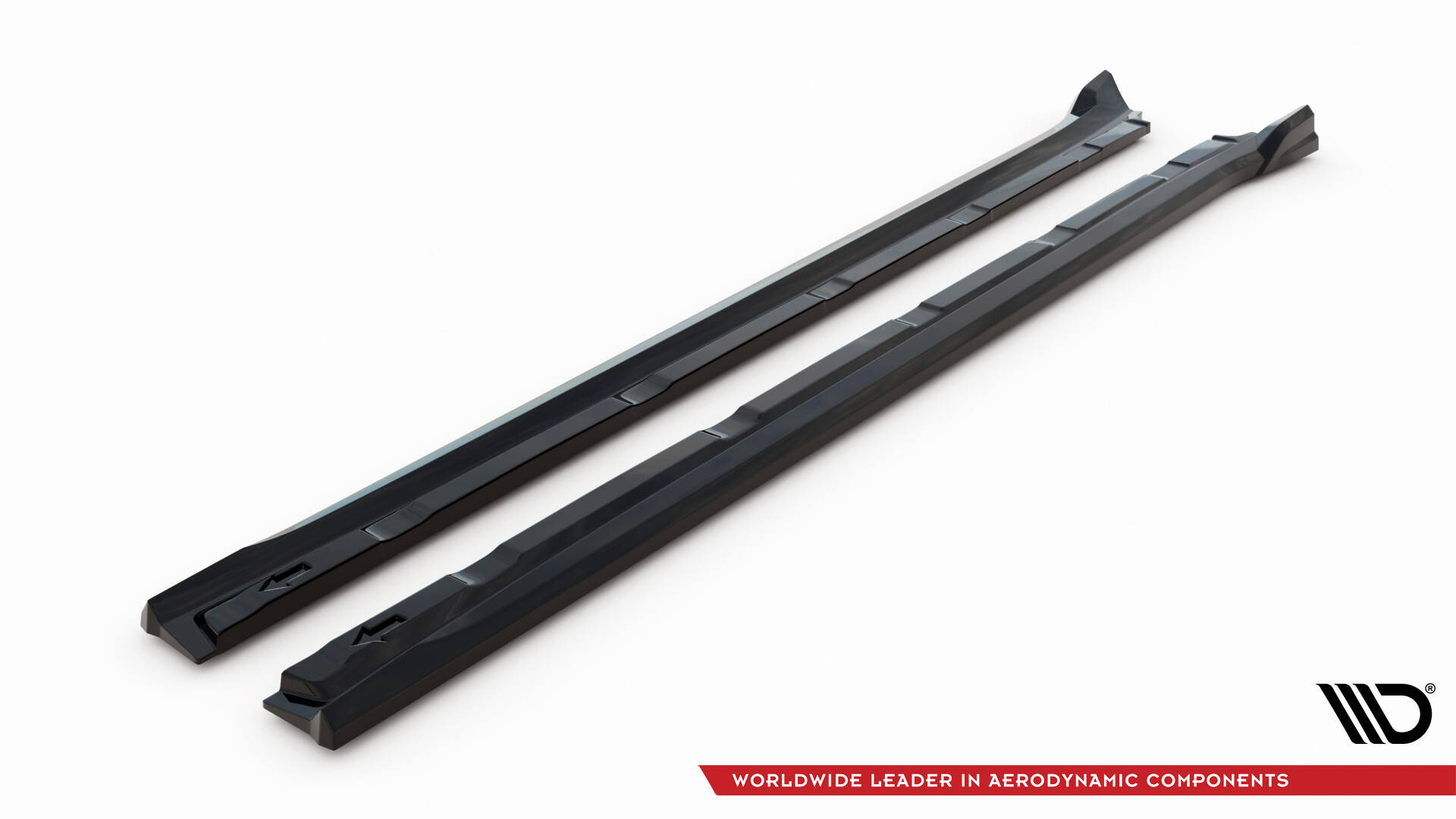 Diffusori minigonne laterali V.2 Porsche Cayenne Sport Design / Turbo SUV / Coupe Mk3 / Mk3 Facelift 2023- - immagine 5