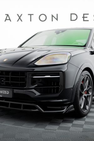 Sottoparaurti splitter anteriore Porsche Cayenne Sport Design / Turbo SUV / Coupe Mk3 Facelift 2023-