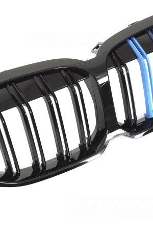 Griglia calandra anteriore BMW Serie 1 F40 2019-2024 Nero tricolor