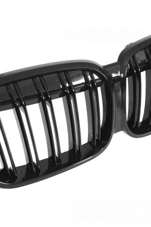 Griglia calandra anteriore BMW X1 F48 LCI 2020-2022 nero lucido