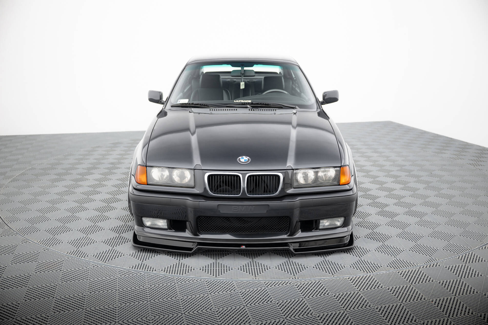 Sottoparaurti splitter anteriore V.2 BMW M3 / M-Pack Coupé / Cabrio E36 1991-1999 - immagine 2
