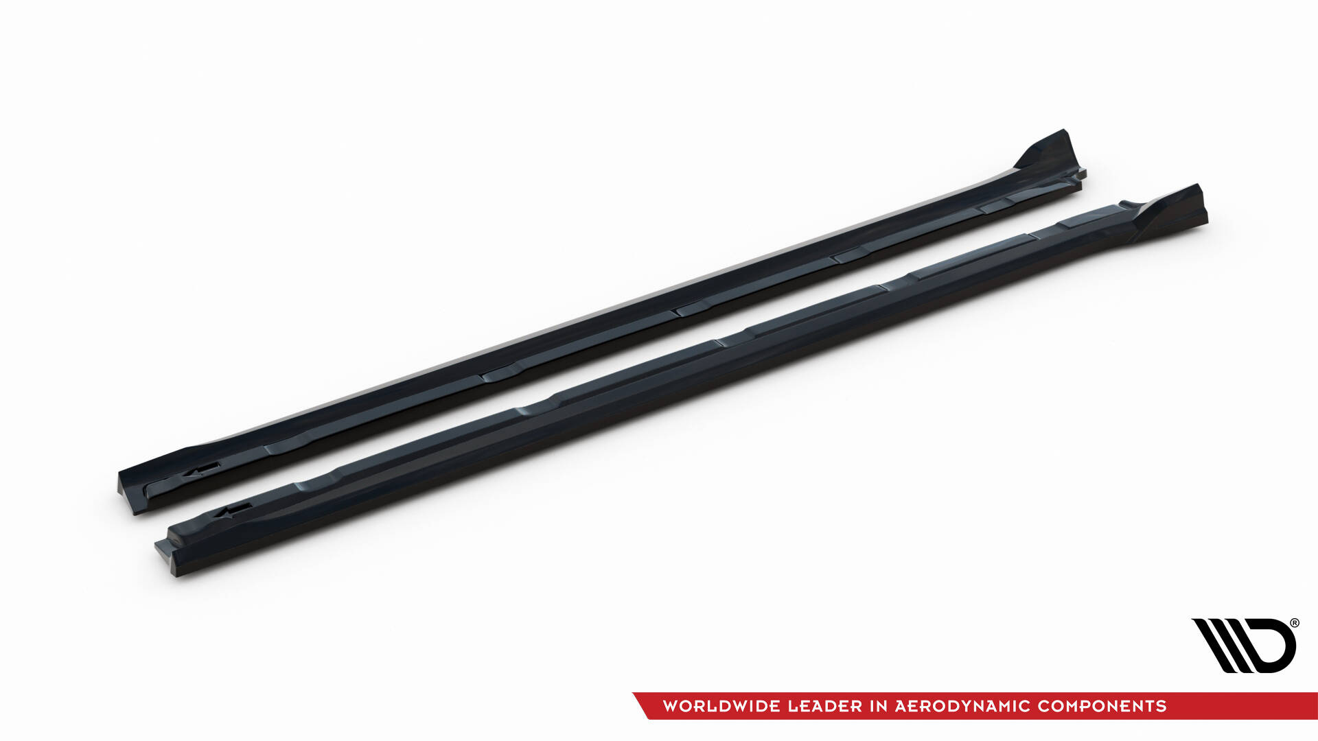 Diffusori minigonne laterali V.2 Porsche Cayenne Sport Design / Turbo SUV / Coupe Mk3 / Mk3 Facelift 2023- - immagine 6