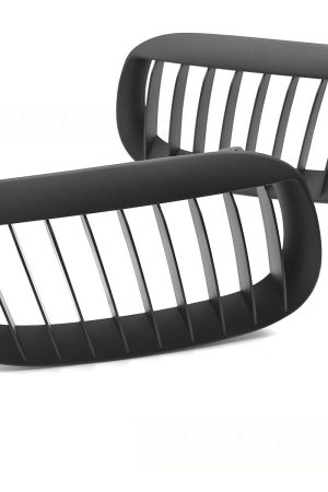 BMW Serie 6 E63 E64 2002-2010 Griglia calandra anteriore nero opaco