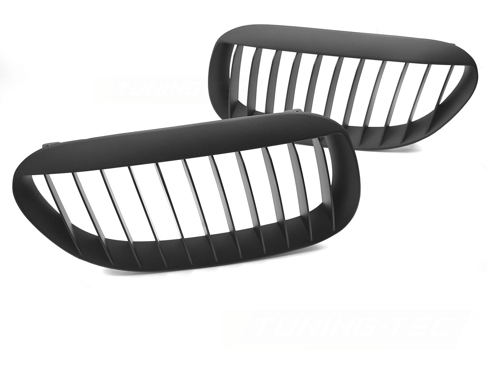 BMW Serie 6 E63 E64 2002-2010 Griglia calandra anteriore nero opaco