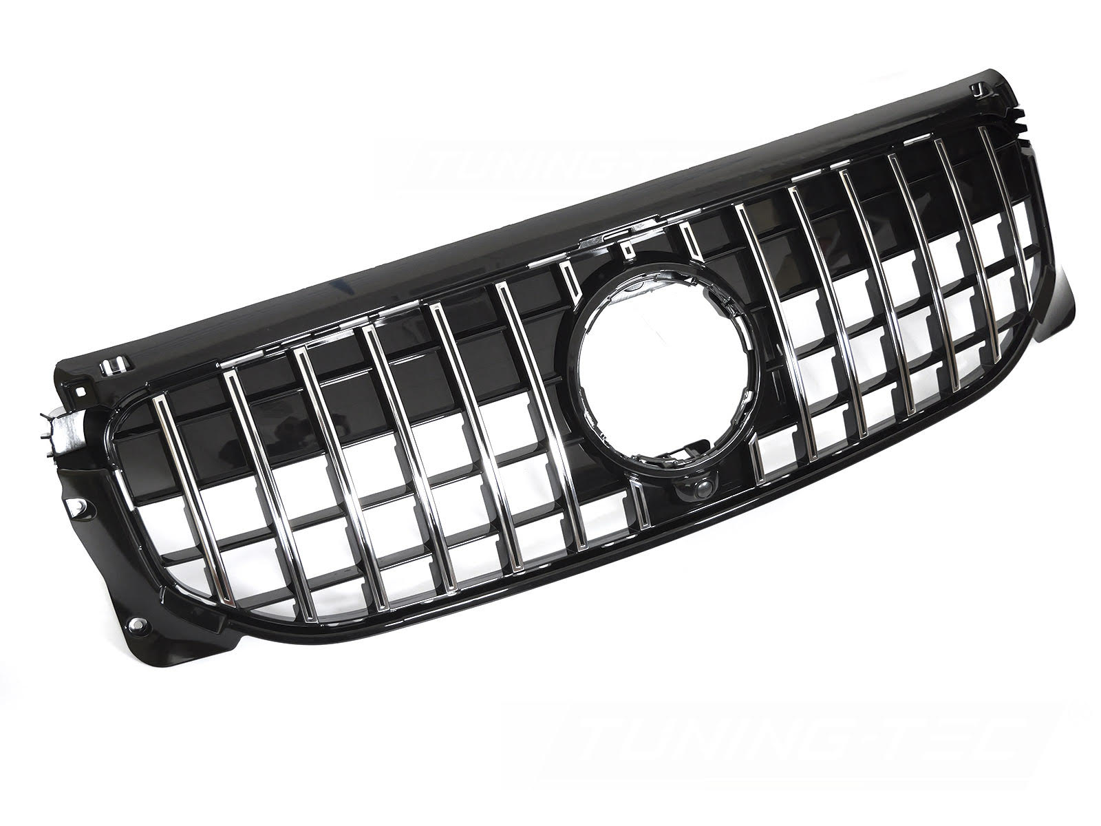 Griglia calandra anteriore Mercedes GLB X247 2019-2023 Nero lucido e cromato