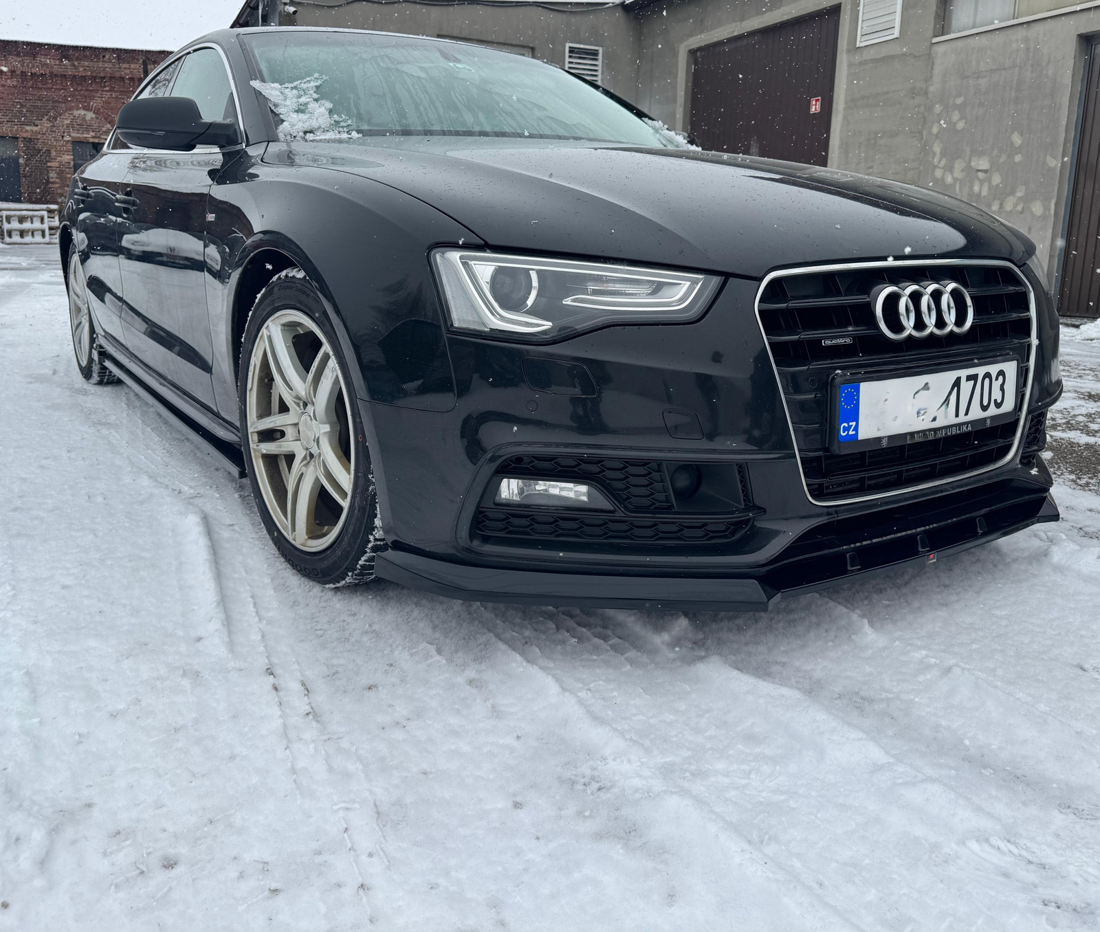 Splitter Anteriore Sportivo per Audi S5 / A5 S-Line 8T Facelift 2011-2016 - immagine 3