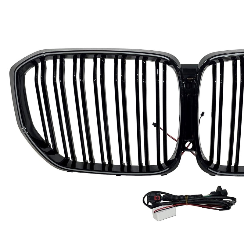 Griglia calandra anteriore BMW X5 G05 con LED - immagine 2