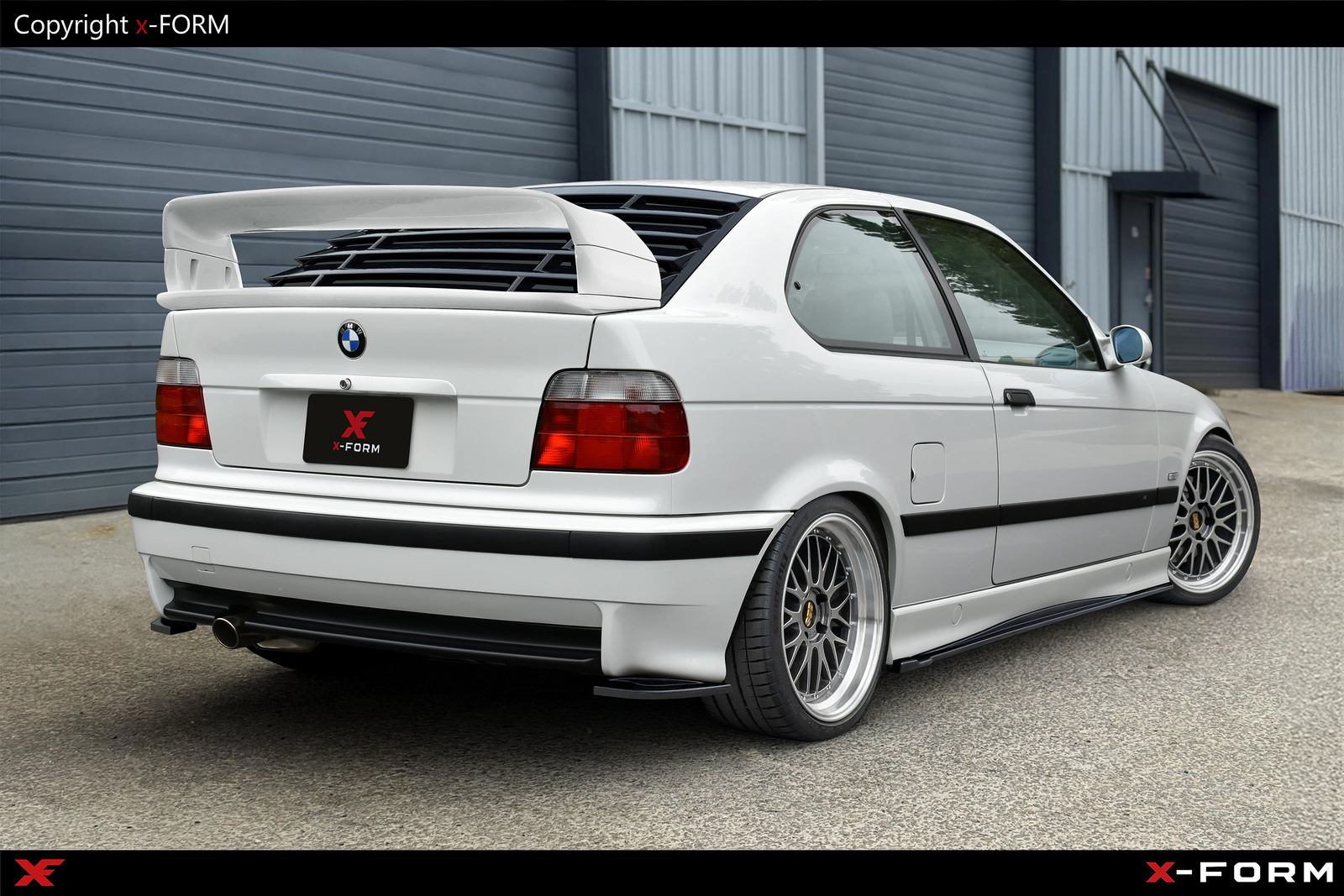 Tendina / Persiana Parasole Lunotto Posteriore per BMW Serie 3 E36 Compact 1990-1999