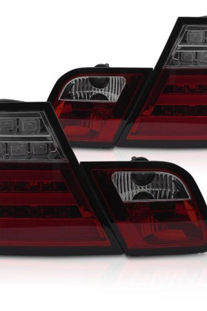Coppia fari a Led posteriori BMW Serie 3 E46 Coupé 1999-2003 Rossi Fume