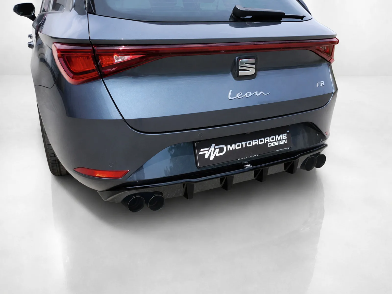 Diffusore posteriore per Seat Leon Mk4 FR ST 2020- - immagine 4