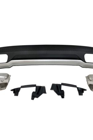 Diffusore paraurti posteriore per Mercedes W176 2012-2018 Look A45