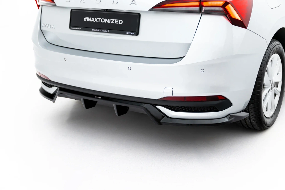 Sottoparaurti splitter posteriore Skoda Scala Mk1 Facelift 2023- - immagine 2