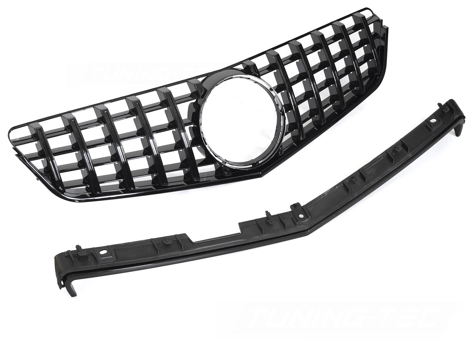Griglia calandra anteriore Mercedes Classe E C207 / A207 2009-2013 Nero lucido