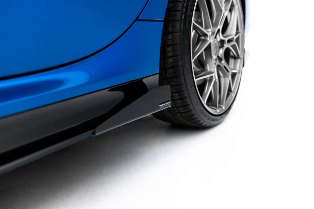 Diffusori minigonne laterali Street Pro + flaps BMW 2 M-Pack / M235i Gran Coupe F74 2024- con riga rossa - immagine 4