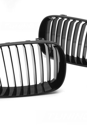 Griglia calandra anteriore BMW Serie 1 E87 2004-2007 Nero lucido