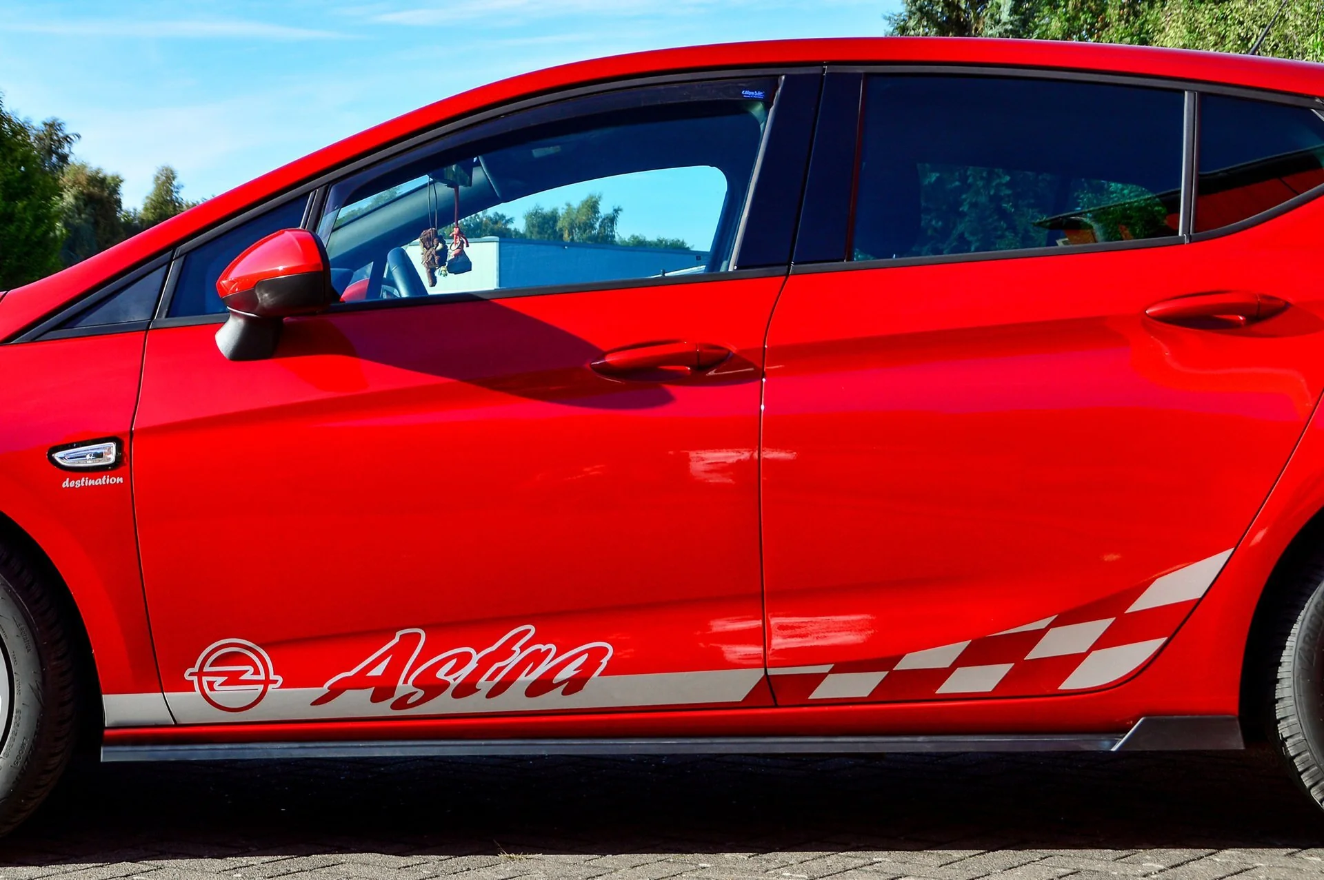 Minigonne laterali sottoporta con flaps Opel Astra K 2015-2021 - immagine 2