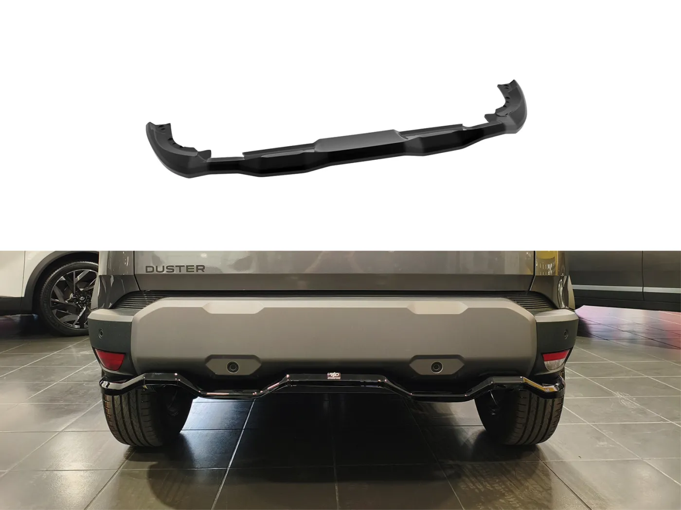 Sottoparaurti splitter posteriore Dacia Duster Mk3 2023-