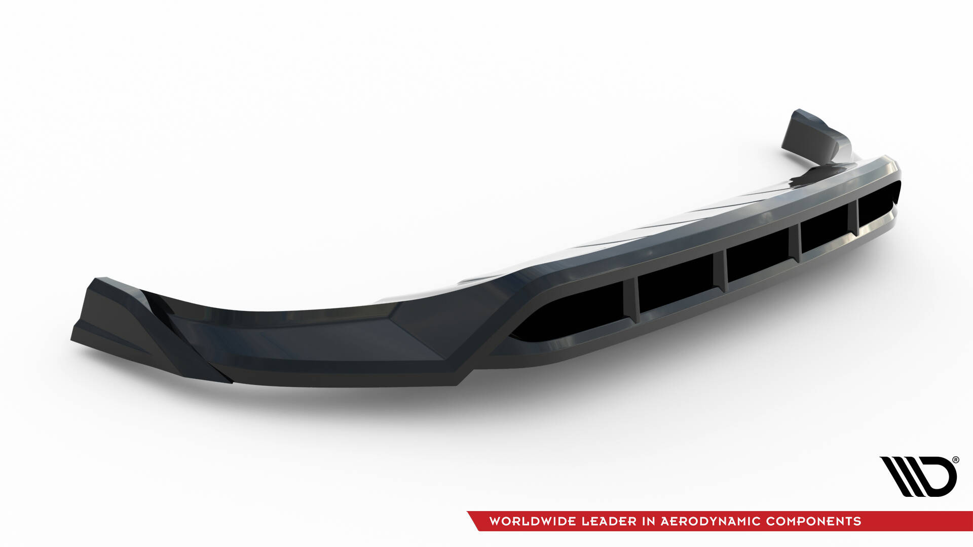 Sottoparaurti splitter anteriore Porsche Cayenne Sport Design / Turbo SUV / Coupe Mk3 Facelift 2023- - immagine 5