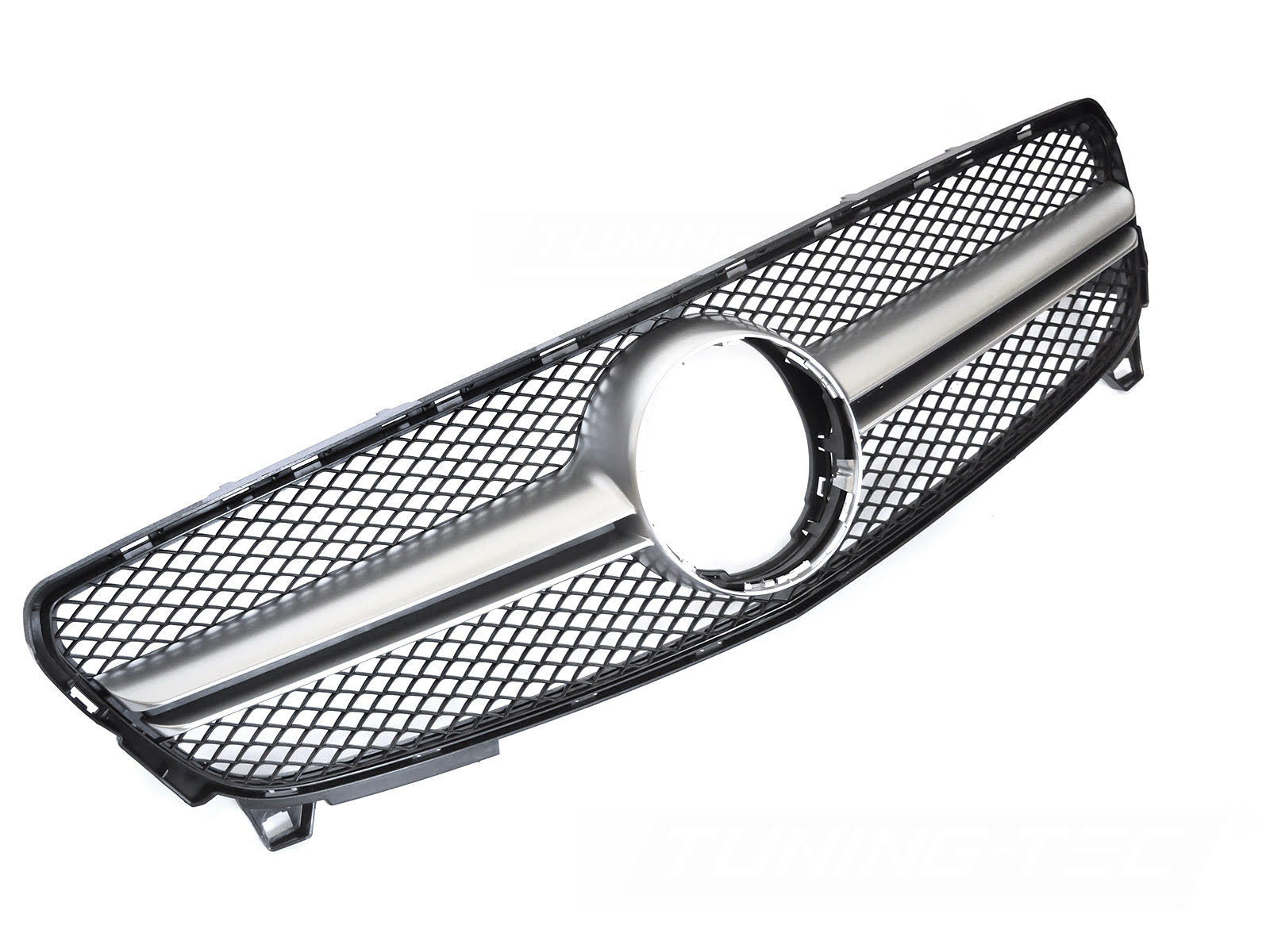 Griglia calandra anteriore Mercedes Classe A W176 2015-2018 Argento