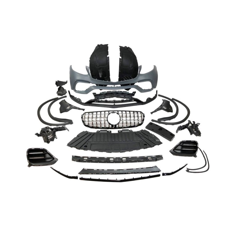 Kit estetico per Mercedes X253 GLC Coupe 2016-2019 look GLC 63 2020 - immagine 2