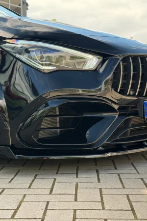 Sottoparaurti anteriore con flap Mercedes CLA 35 / 45 AMG Aero package 2019-2025