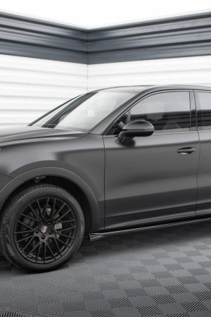 Diffusori minigonne laterali V.1 Porsche Cayenne Sport Design / Turbo SUV / Coupe Mk3 / Mk3 Facelift 2023-