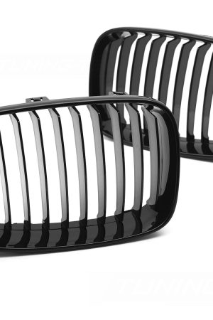 Griglia calandra anteriore BMW Serie 1 E87 / E88 / E81 / E82 2007-2013 Nero lucido