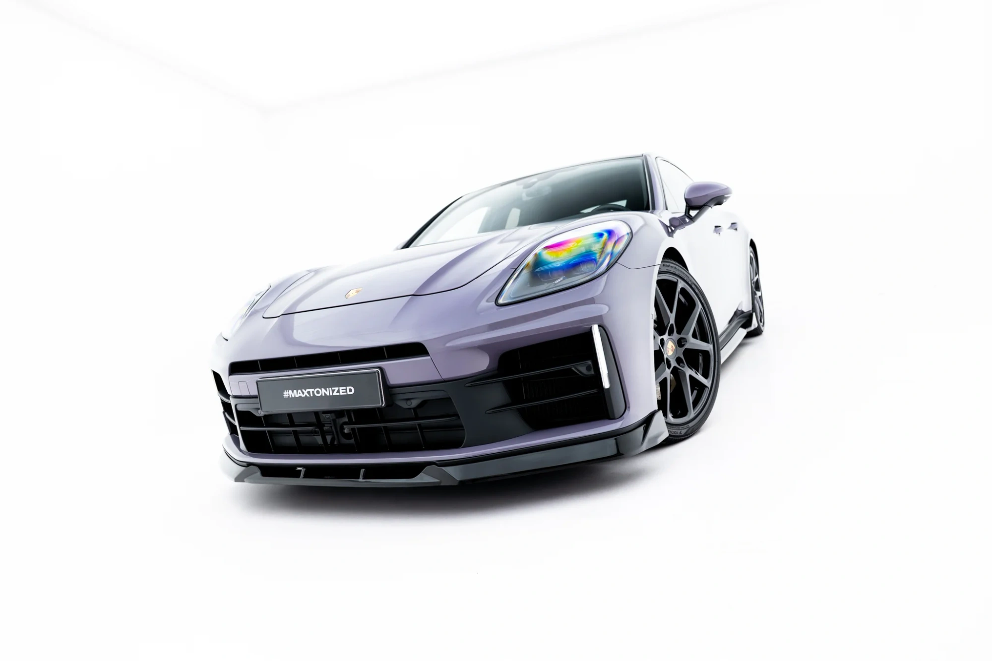 Sottoparaurti splitter anteriore Porsche Panamera 4 / 4S E-Hybrid / 4 E-Hybrid 972 2024-